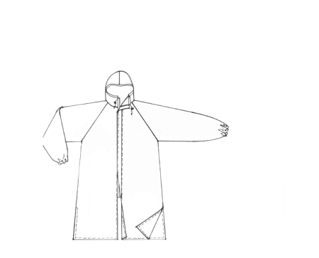 Плащ дождевик мембранный (камыш 52/54)