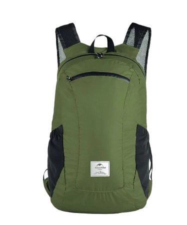 Рюкзак туристический складной Naturehike, 18 л, зеленый NH17A012-B
