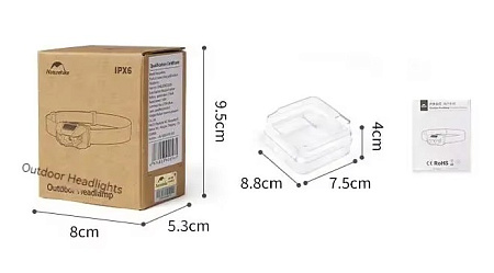 Налобный фонарь Naturehike, желтый CNK2300DQ020