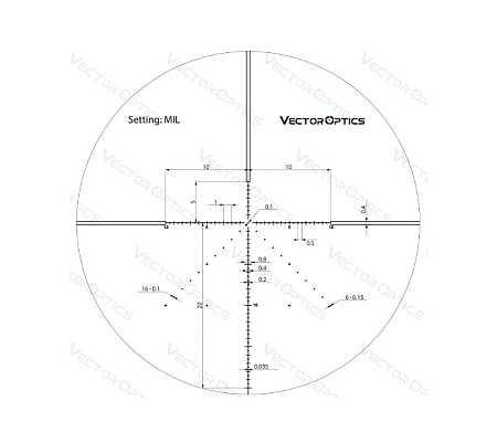 Прицел Vector Optics VEYRON 6-24X44 SFIR FFP