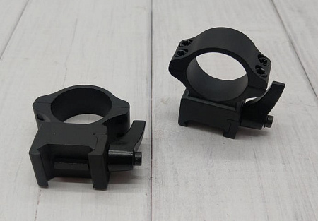 Кольца б/с 25,4мм Н-14 мм (Weaver 20 мм) сталь