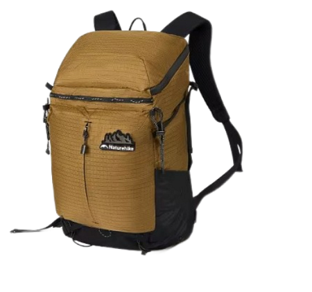 Рюкзак туристический спортивный Naturehike Helium 25L, коричневый, CNK2300BB017