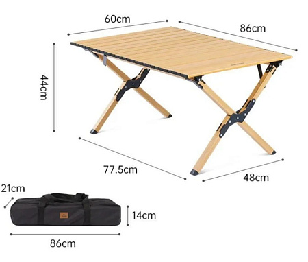 Стол складной туристический Naturehike M CNK2300JU010