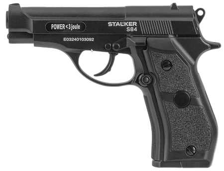 Пистолет пневматический Stalker S84 (Beretta 84) к.4,5мм