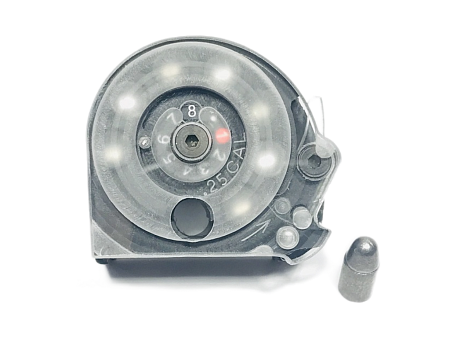 Магазин для пуль Agioso Егерь 6.35мм с отложкой (КСПЗ ,16 мм) (8 пуль.)