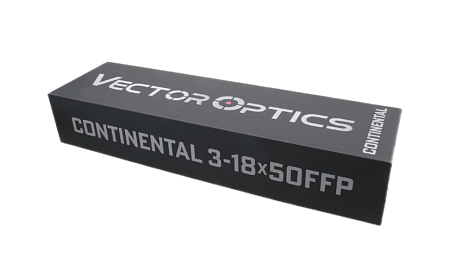 Прицел Vector Optics Continental 3-18х50 MBR Ranging FFP 34мм ED Zero Stop