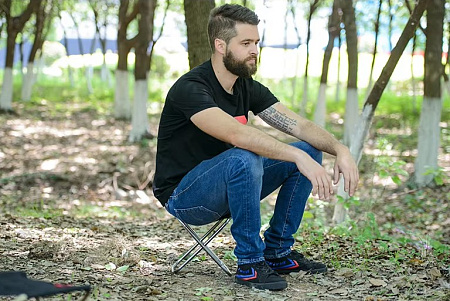 Стул складной туристический Naturehike, зеленый NH17Z012-L