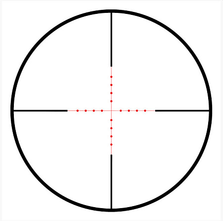 Оптический прицел Hawke Vantage IR 2-7x32 AO IR(Mil Dot) 7075