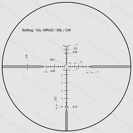 Прицел Vector Optics Taurus 4-16x44 HD HT Riflescope