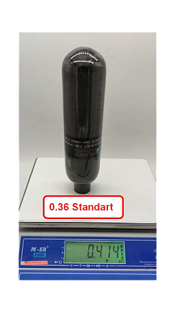 Колба высокого давления ALSAFE 0.36 л (compact) для Леший 2 металлокомпозитная