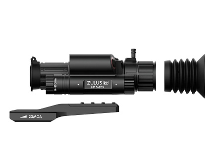 Цифровой прицел DNT ZULUS V2 HD 5-20x c лазерным дальномером и баллистическим калькулятором