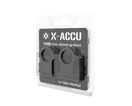 Кольца Vector Optics 30мм стальные weaver H-23 быстросъемные