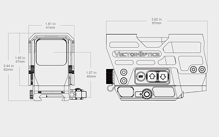 Коллиматорный прицел Vector Optics FRENZY Plus 1x31x26 Solar (SCRD-S67)