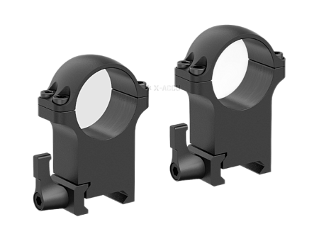 Кольца Vector Optics 30мм стальные weaver H-23 быстросъемные