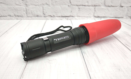 Рассеиватель для фонарей Convoy M1 и M2 и др. (красный)