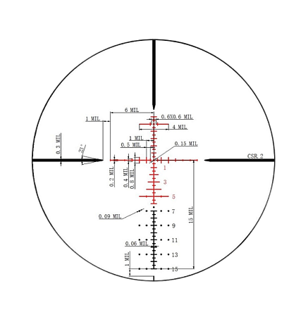 Прицел SibHunter 4-16x44 SFIR