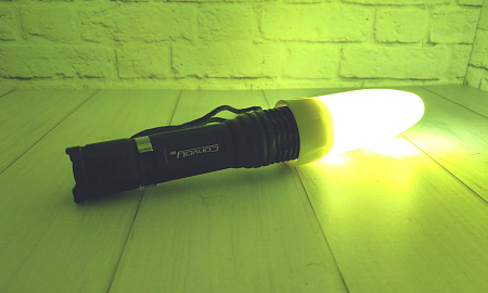 Рассеиватель для фонарей Convoy M1 и M2 и др. (желтый)