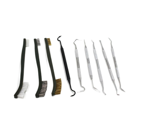 Набор крючков и щеток для чистки оружия