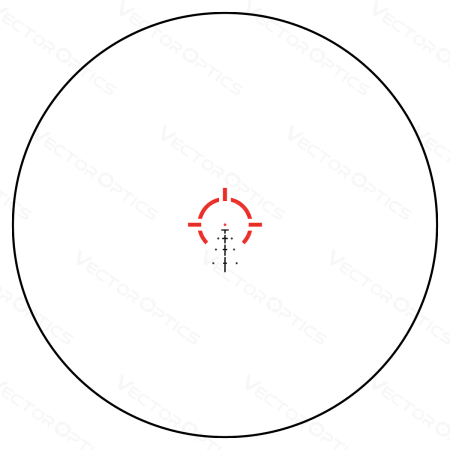 Призматический прицел Paragon 4x24 Micro Prism Scope