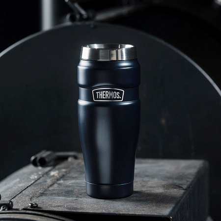 Термокружка 0,47 л THERMOS SK-1005, темно-синий