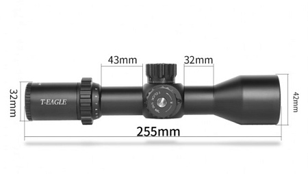 Оптический прицел T-Eagle MR 3-12X42 FFP (compact)