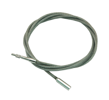 Шомпол гибкий ЧИСТОGUN 22-12 кал.+2 адаптера, 100см