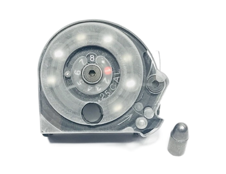 Магазин для пуль Agioso Егерь 6.35мм с отложкой (РОК ,16,5мм) (8 пуль.)