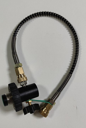 Заправочная станция поворотная. Шланг б/с (окончание фостер-квик)