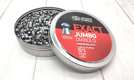 Пули для пневматики JSB Exact Jumbo 5,52 мм 1,03 гр 500 шт