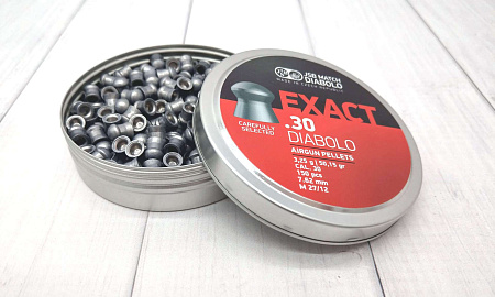 Пули для пневматики JSB EXACT Diablo 7,62 мм /3,25 г 150 шт