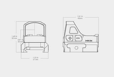 Коллиматорный прицел Vector Optics FRENZY-S 17x21 GenII (SCRD-73)
