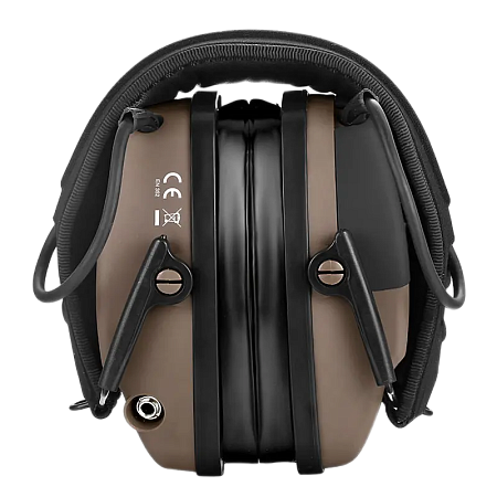 Наушники активные  PROHEAR EM036, NRR 23dB Brown с кейсом