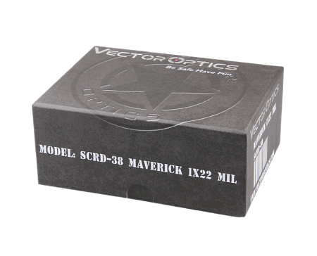 Коллиматорный прицел Vector Optics Maverick 1x22 Rubber Cover