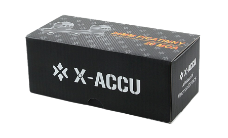 Кронштейн Vector Optics X-Accu 34 мм Medium(Weaver 20 мм) 20МОА
