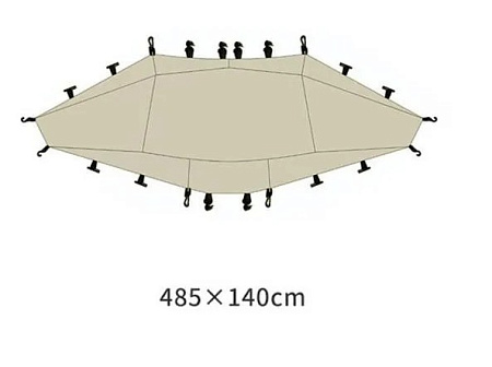 Соединитель для наружного тента 485*140 см Naturehike CNK230WS014