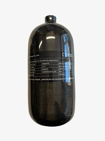 Баллон высокого давления 2,7L ALSAFE металлокомпозитный для заправки PCP